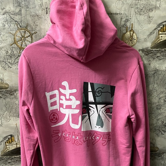 H&M Hoodie pink Colour Size M - Picture 3 of 6